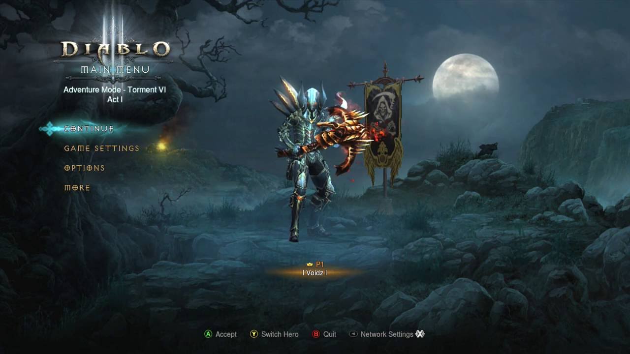 Diablo 3 Reaper of Souls Xbox 360 2.0.6 Demon Hunter Build Torment 6