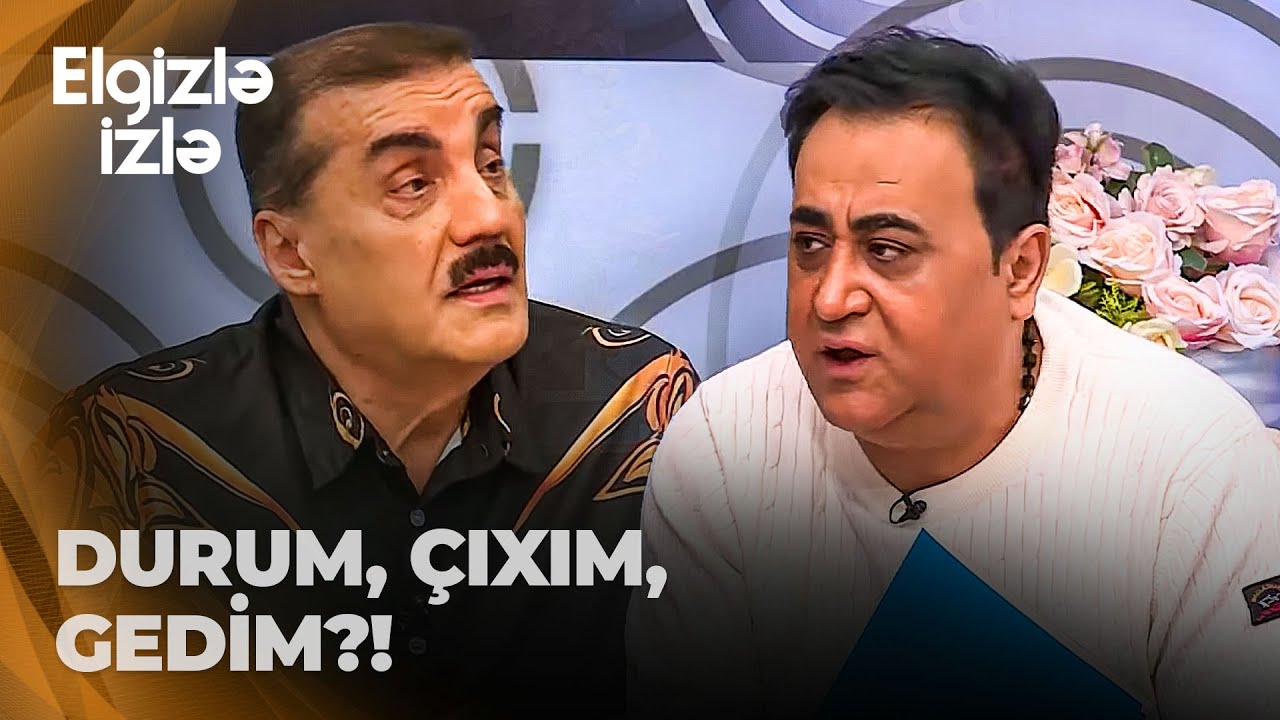 Elgizlə izlə | Elgizlə Qorxmaz Əlilicanzadə arasında GƏRGİNLİK | Elmi s&uuml;butunu qoy!