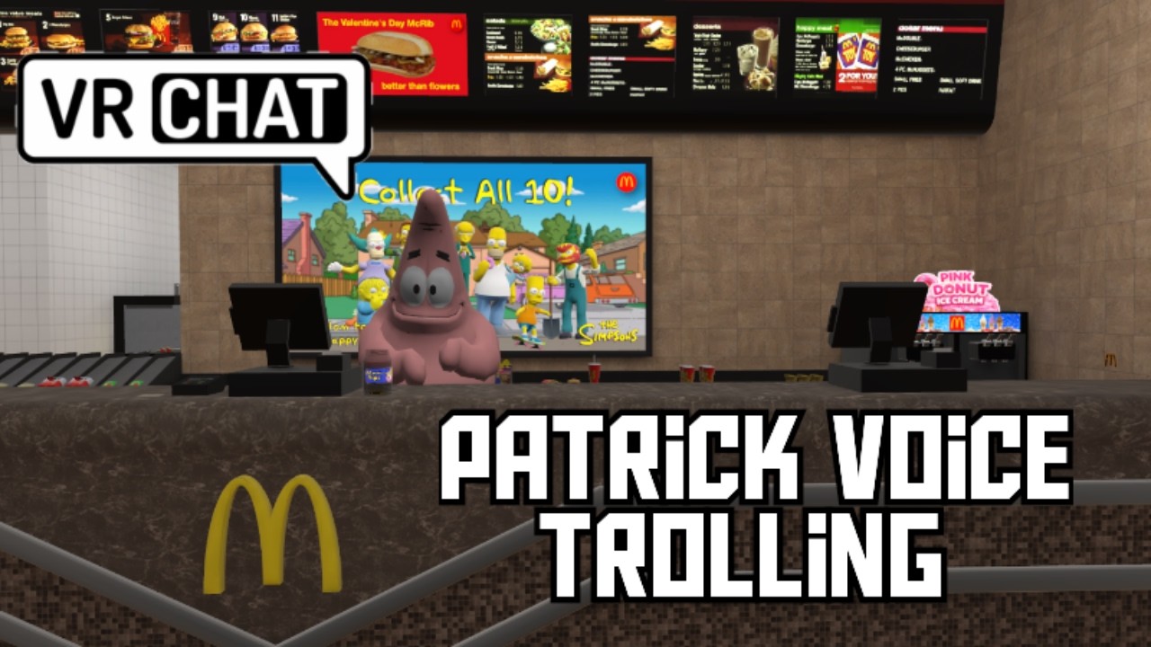 Vrchat) patrick voice trolling