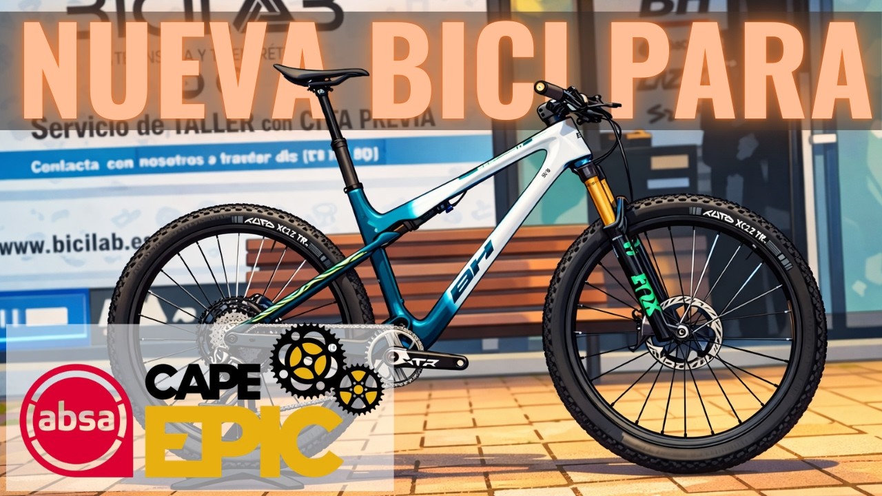 NUEVA BICI personalizada para nuestra CAPE EPIC: ¿Cable o Electrónico?