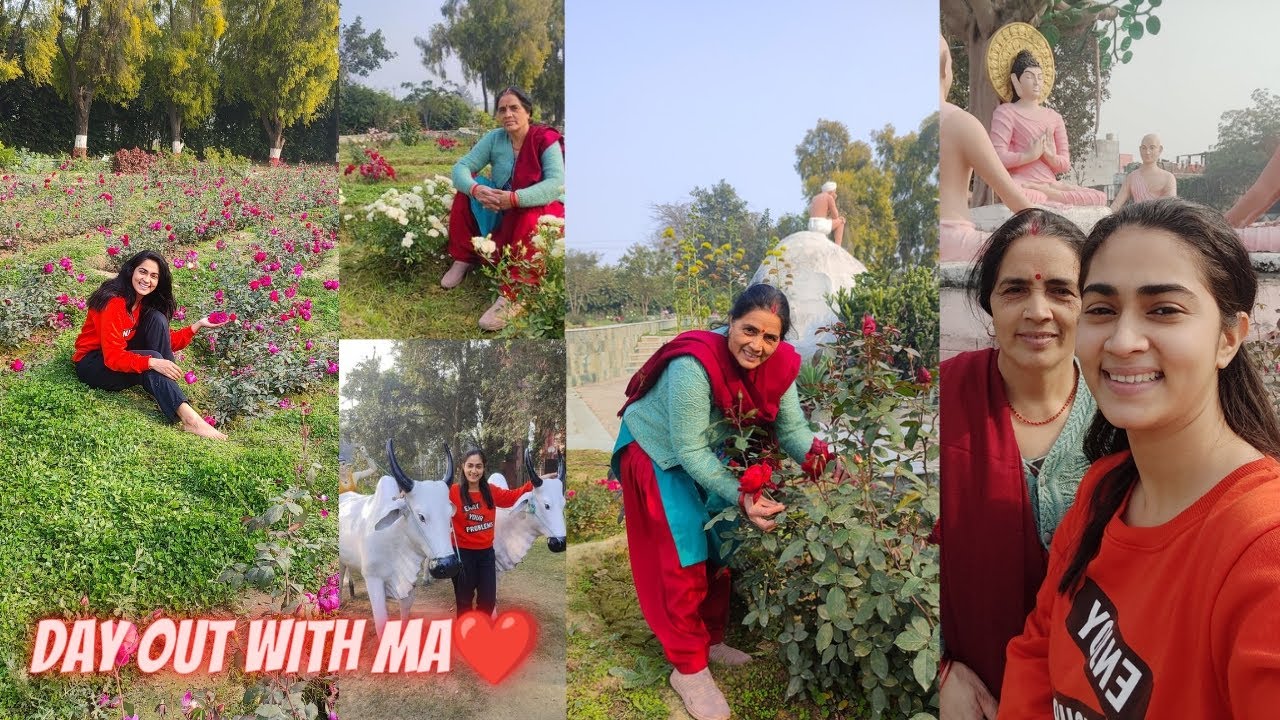 Day Out With Ma🤩|Pandit Deen Dayal Upadhyay Park|PGI|LUCKNOW VLOG @kavitakaparwanofficial