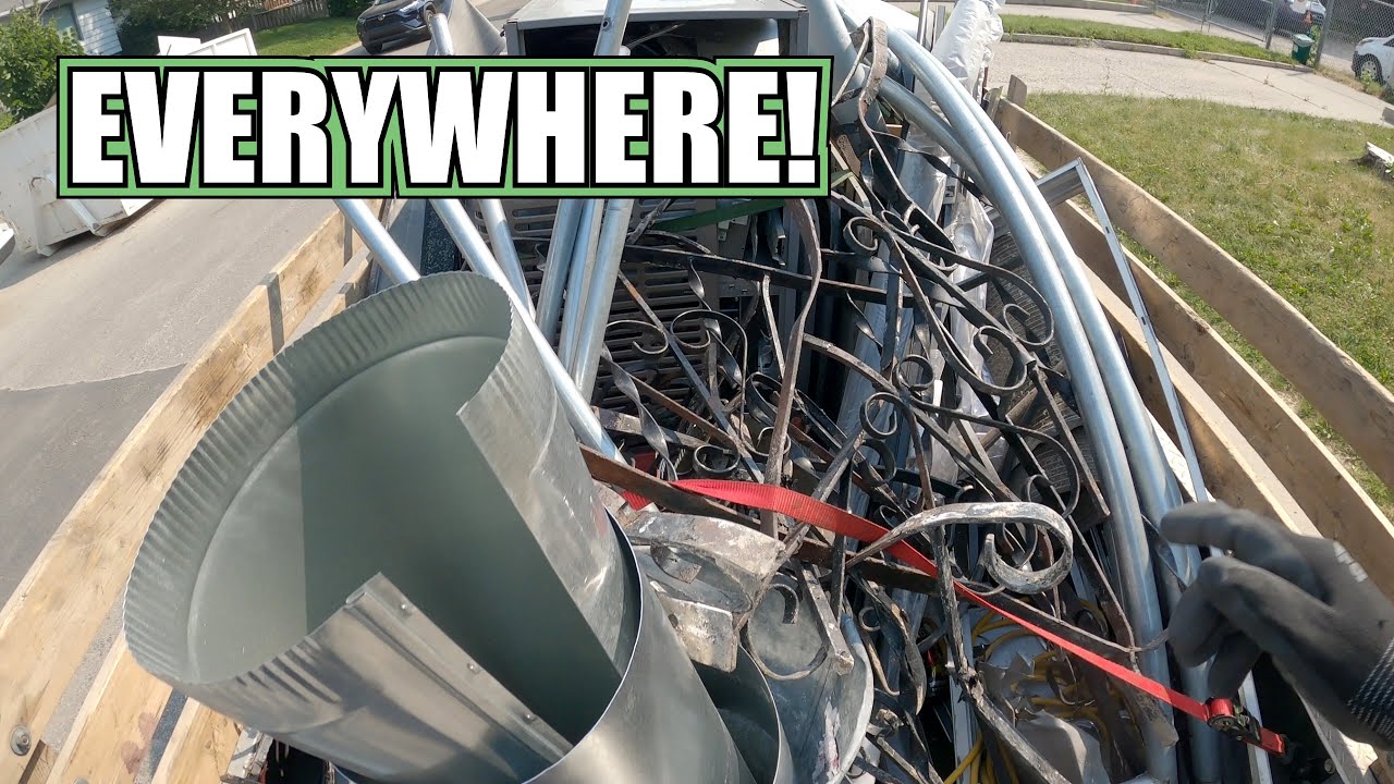 Dumpster Diving Street Scrapping - Copper is Just Everywhere!