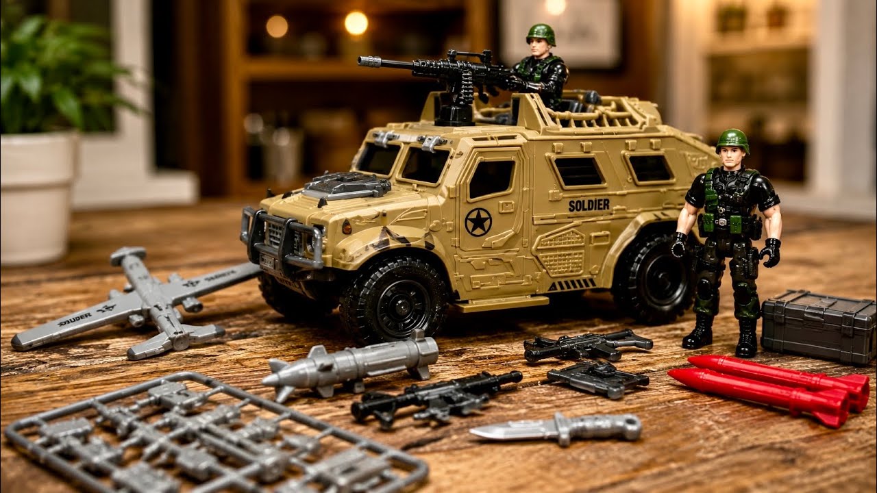 🔥 So Satisfying Military Toy Unboxing | Army Vehicle Set