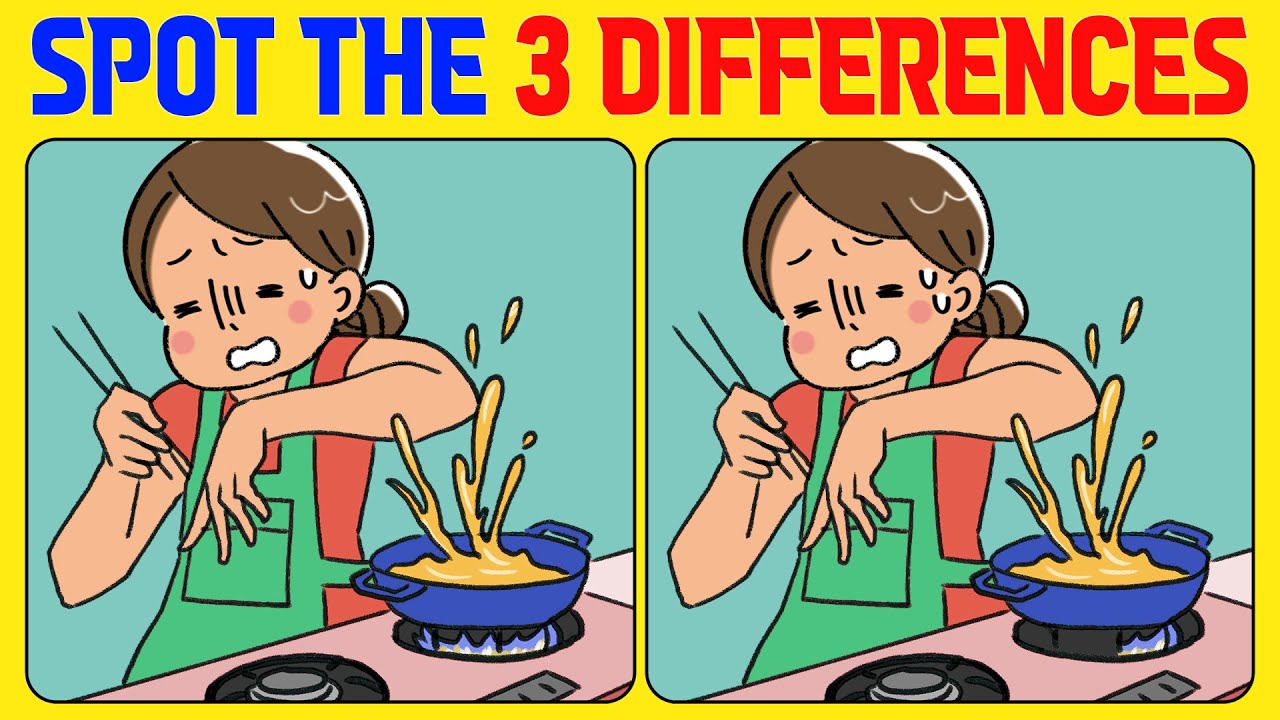 🧠🧩Spot the Difference : Brain Booster 《EASY》