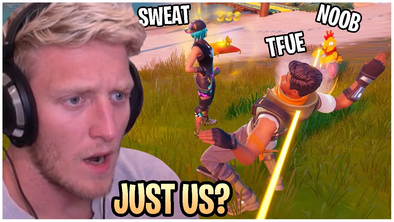 Tfue VS Noob VS Sweat Bag Player For The Win & This Is What Happened!