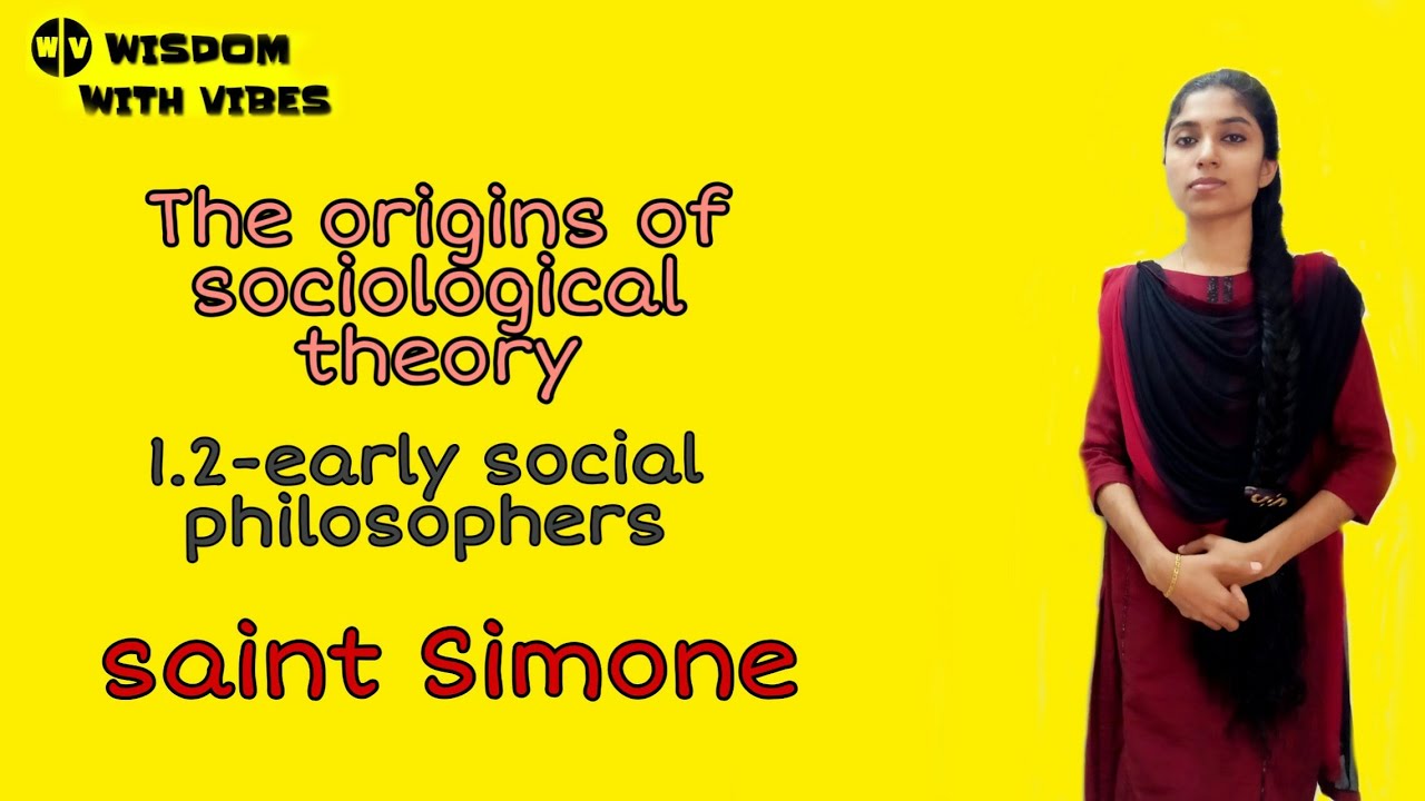MA Sciology|#saint simone