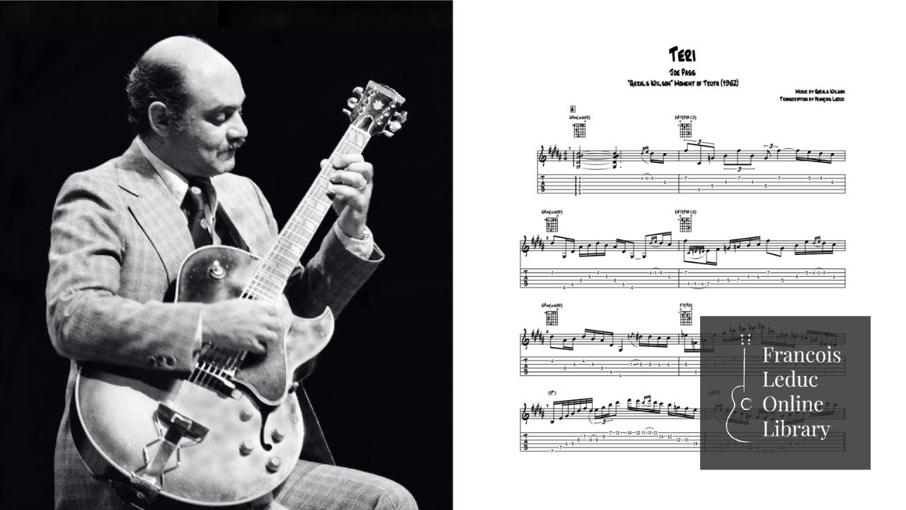 Teri - Joe Pass (Transcription)