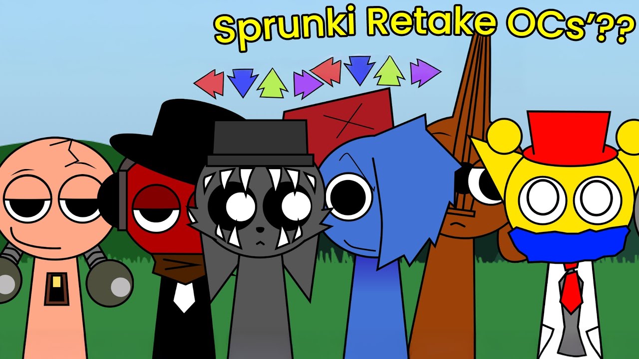Sprunki Retake, but there are OCs'??