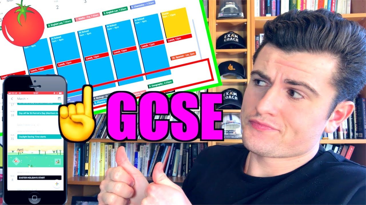 Как составить эффективное расписание подготовки к экзаменам GCSE!