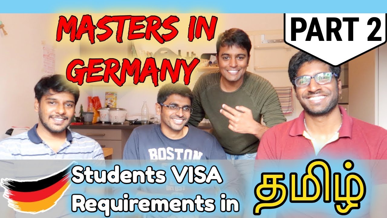 Germany Students VISA Requirements - TH Ingolstadt | Germany Tamil Vlog | Part 2