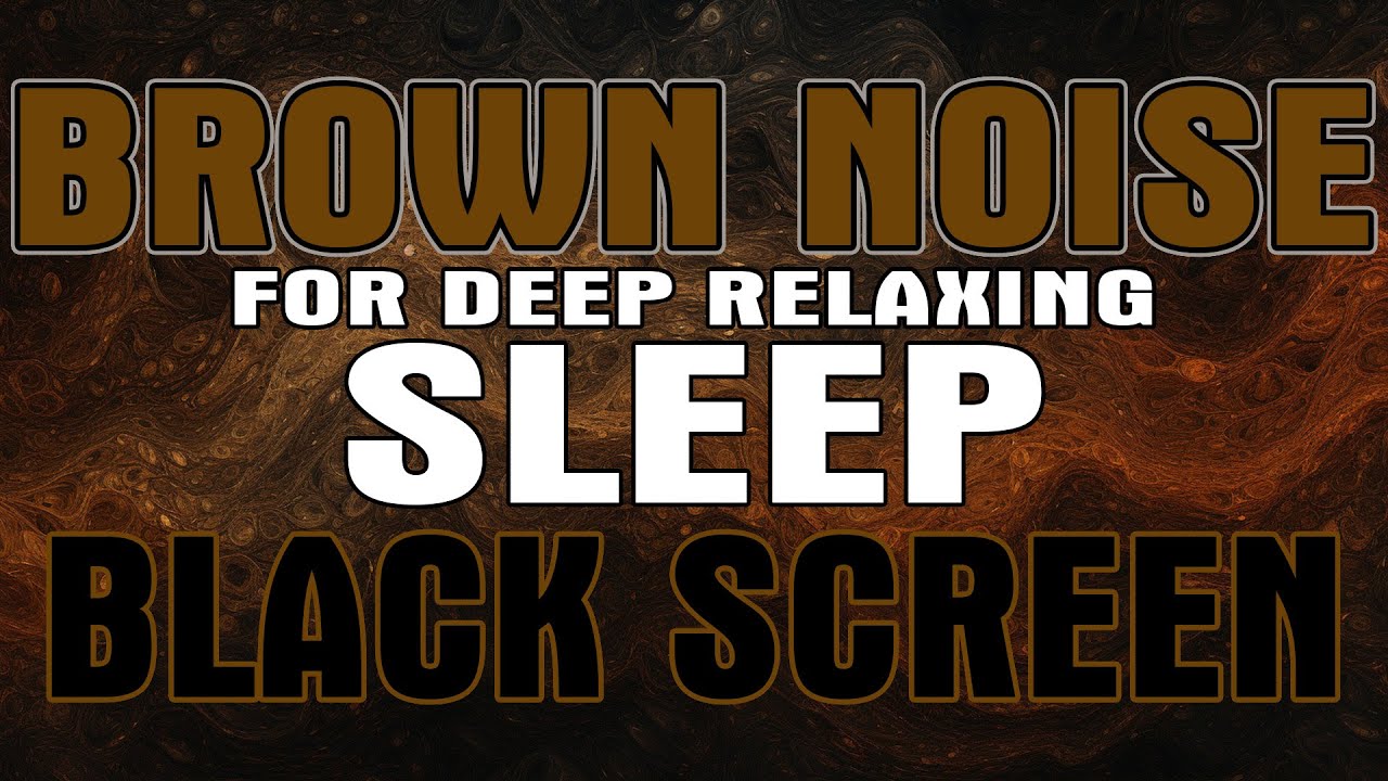 Deep Sleep Haven: 10 Hours of Brown Noise Therapy