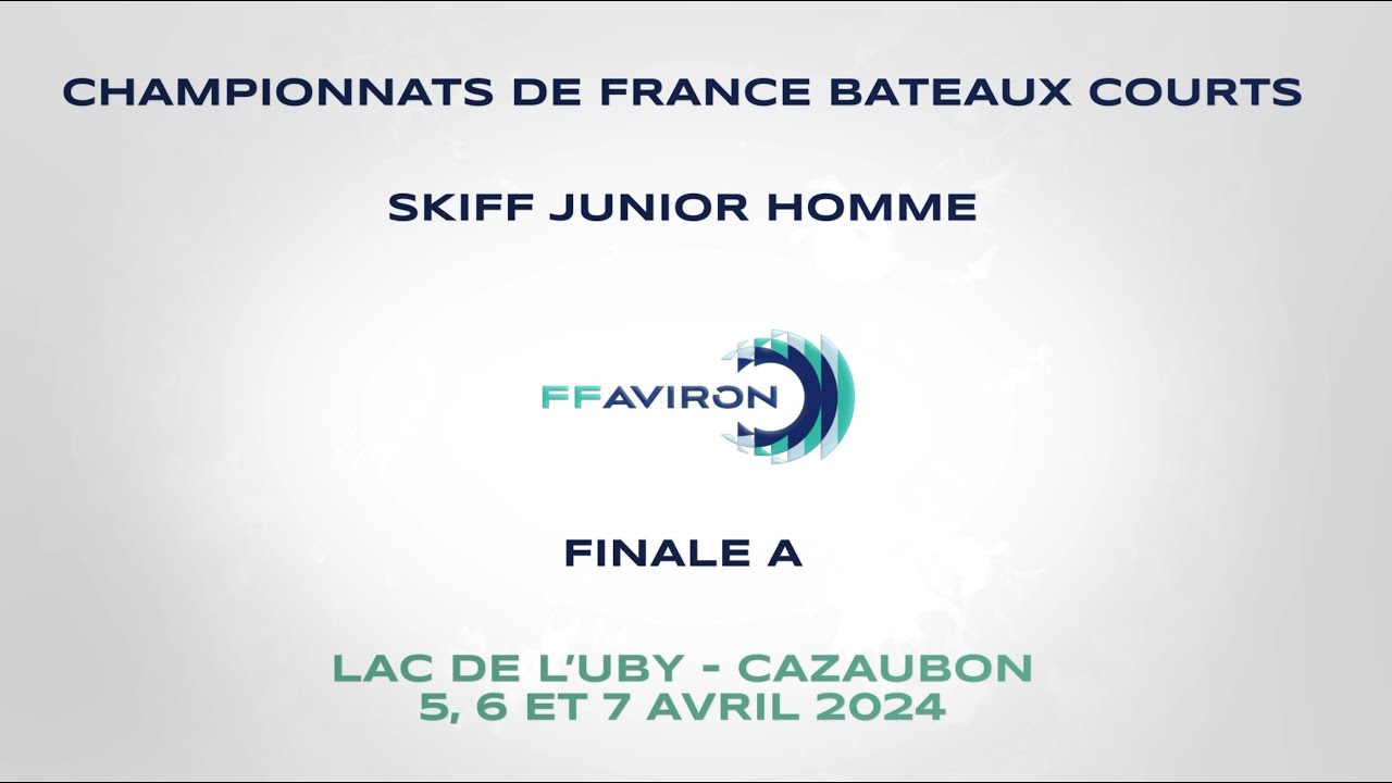 CAZAUBON 2024 - FINALE A - SKIFF JUNIOR HOMME