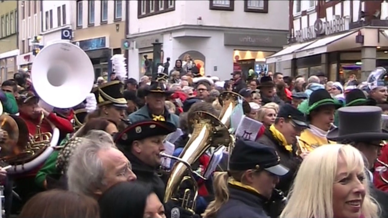 Foaset in Fulda - 11.11.2016 - Abschluss mit Randstaatenkappelle und Polonaise