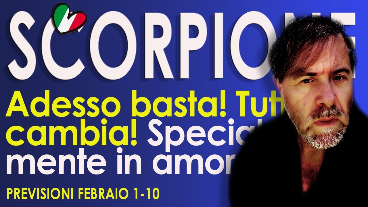 SCORPIONE ♏Tutto cambia, adesso basta, non scherzate piu'! Lettura Tarocchi Febbraio 1-10