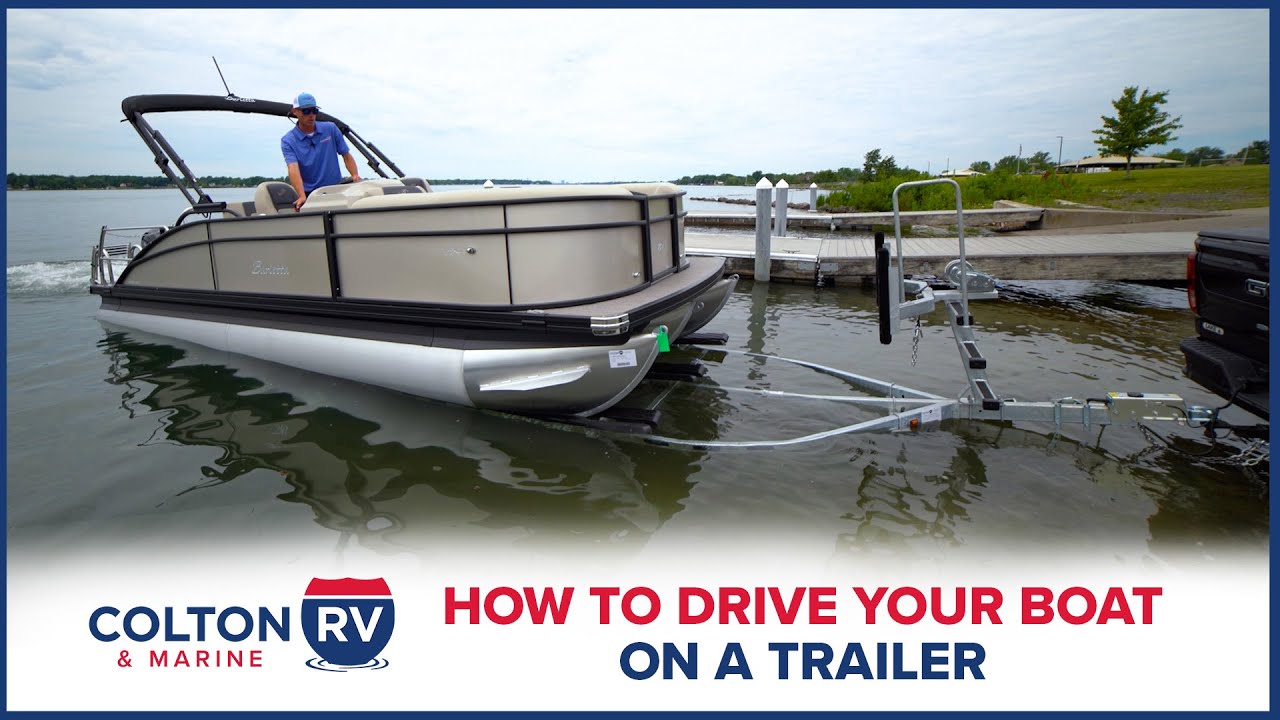 How to Load Your Pontoon Boat on a Trailer