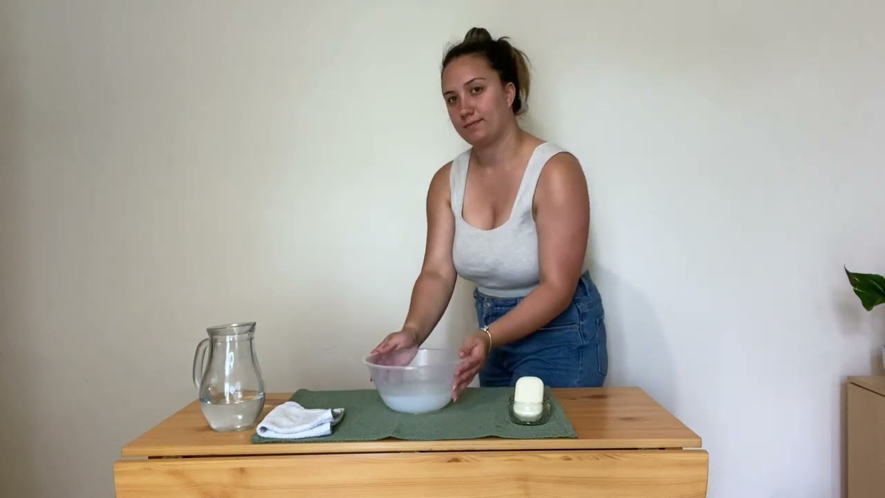 Washing hands - Montessori presentation