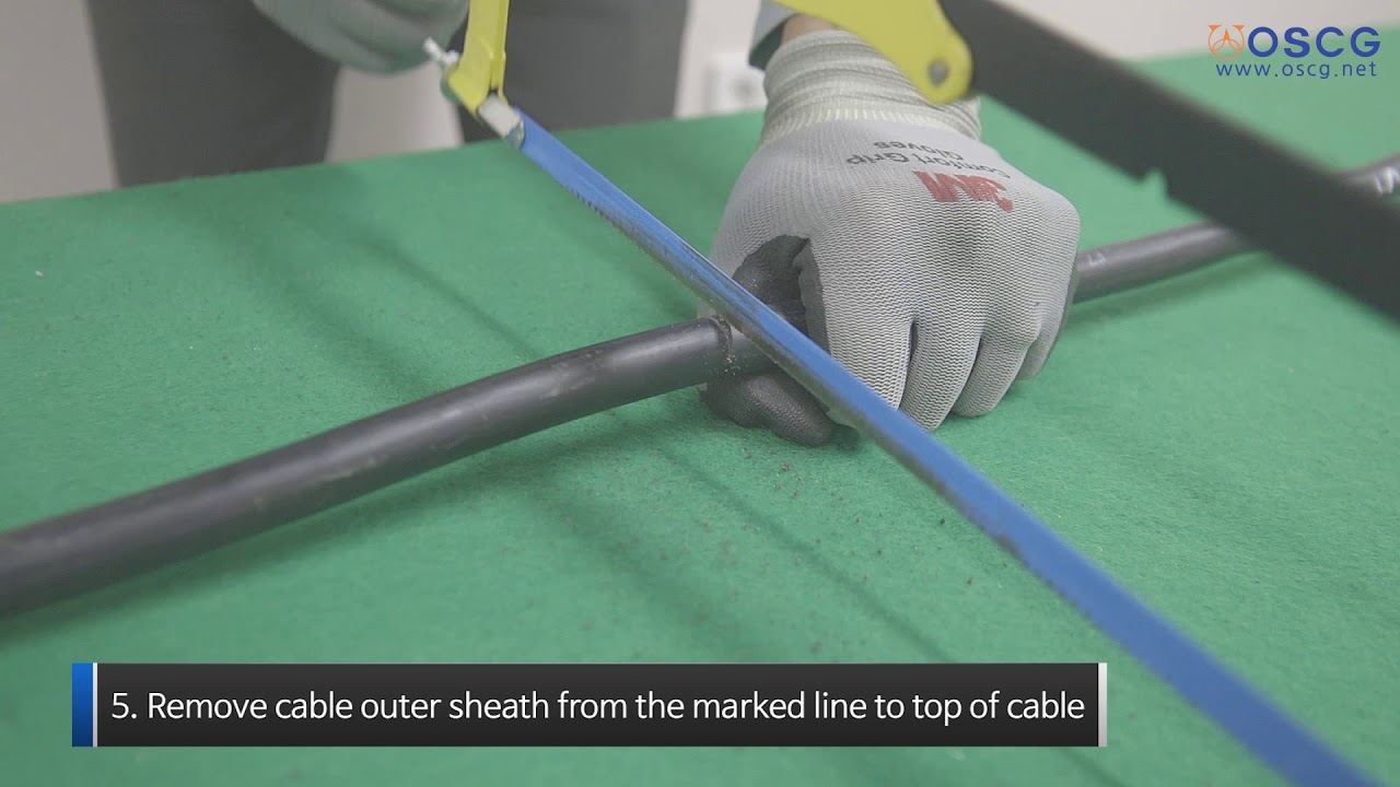 OS-E1UF Installation Video OSCG, Double Compression, Any type of Armour