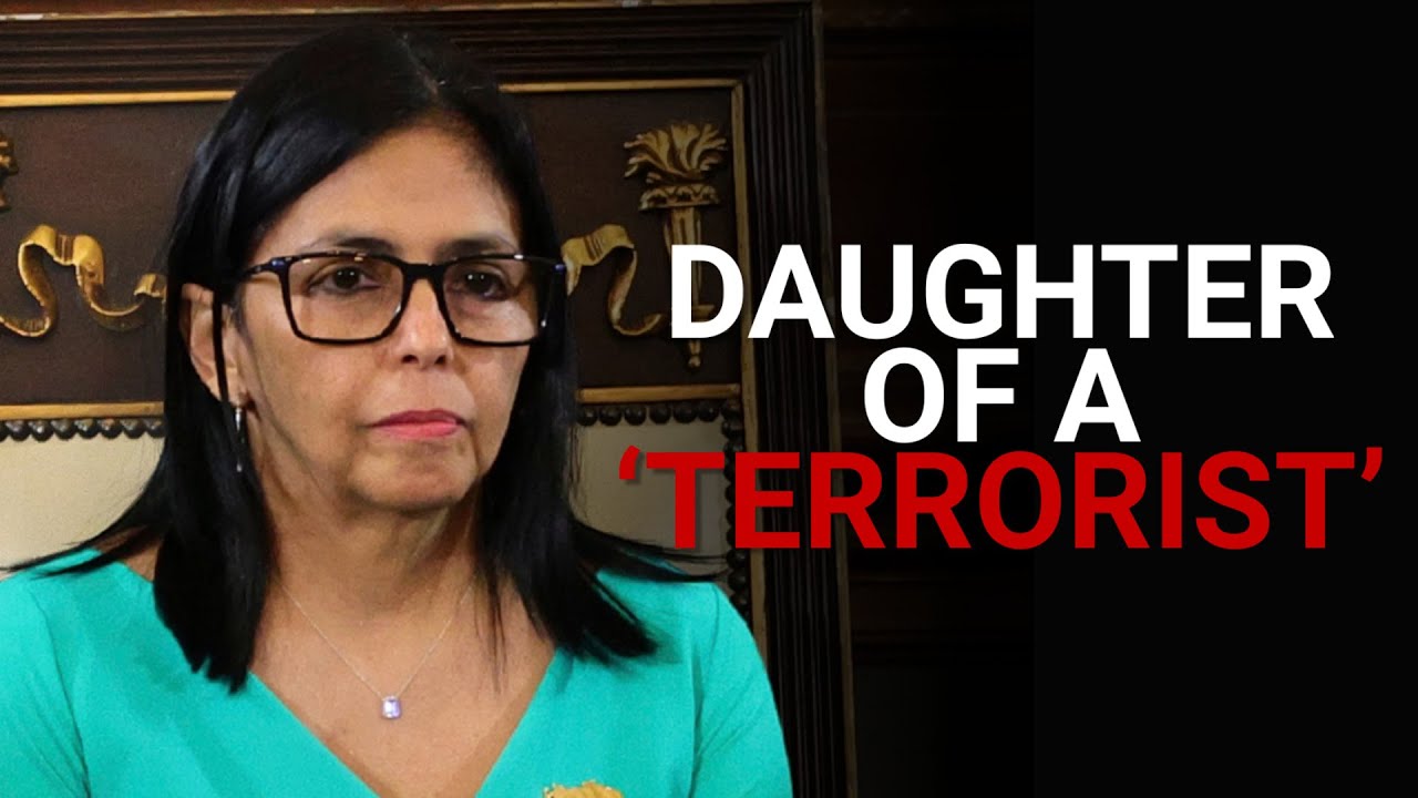 ‘Daughter of a terrorist’: Venezuelan leader Delcy Rodriguez ‘stood by’ Maduro