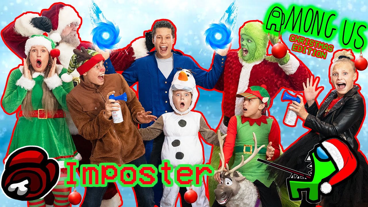 Among Us In Real Life - CHRISTMAS EDITION!