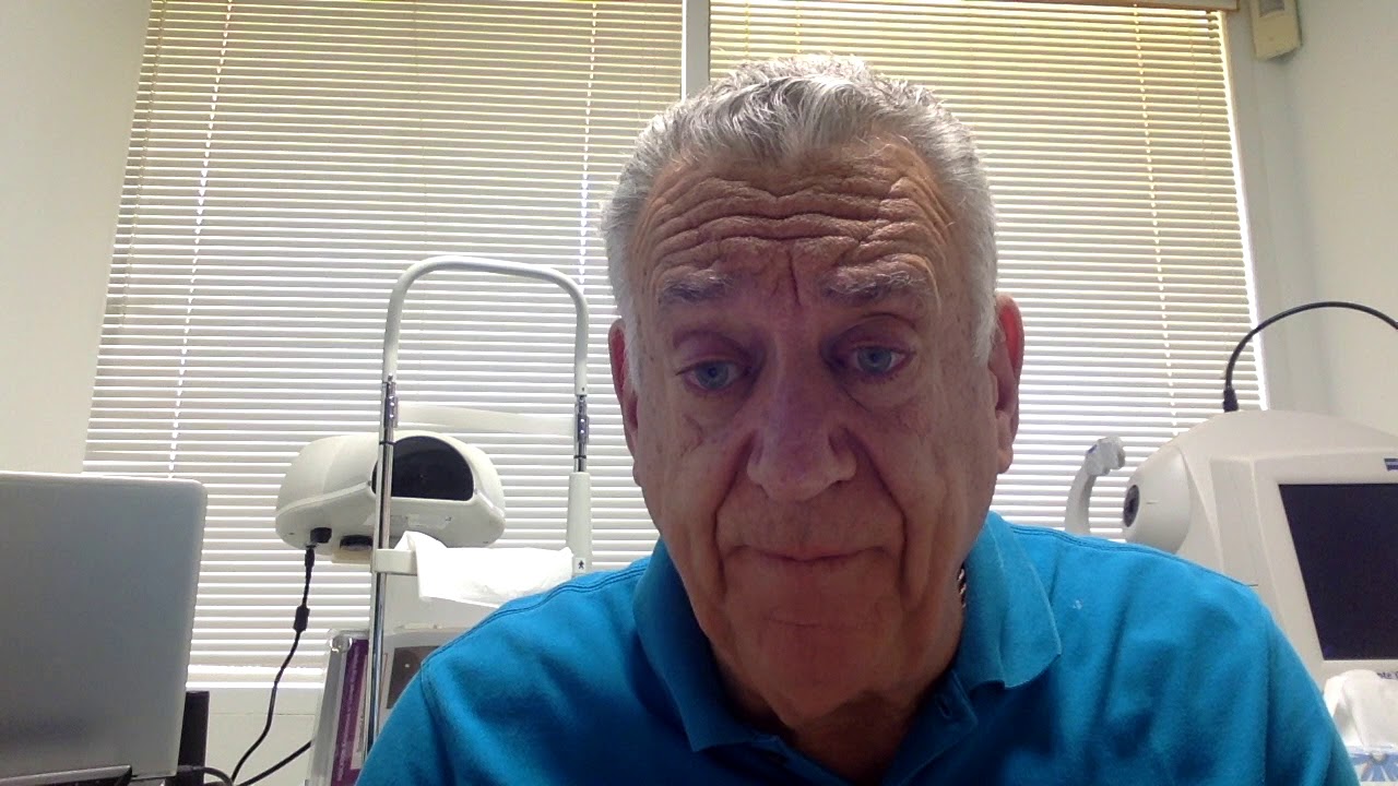 A  patient with Radial Keratotomy (RK) and scleral lenses