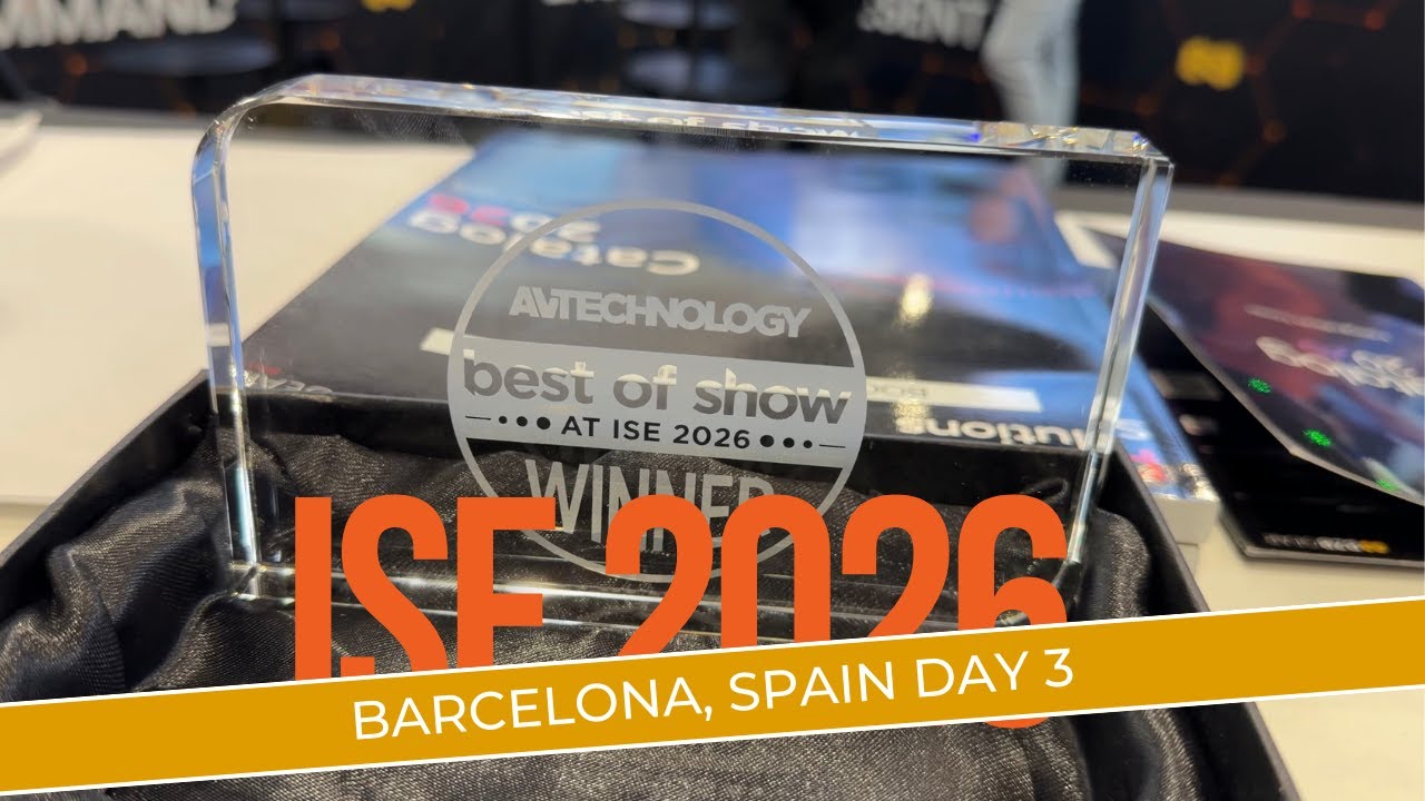 An Award Winning Day 3 at ISE 2026 for BZBGEAR!