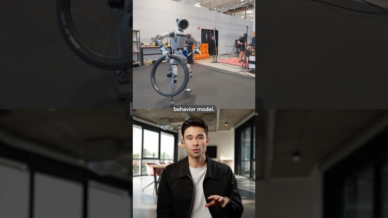 Boston Dynamics&rsquo; humanoid just got an upgrade 👀 #trendingshorts #robotics #ai #tech #future