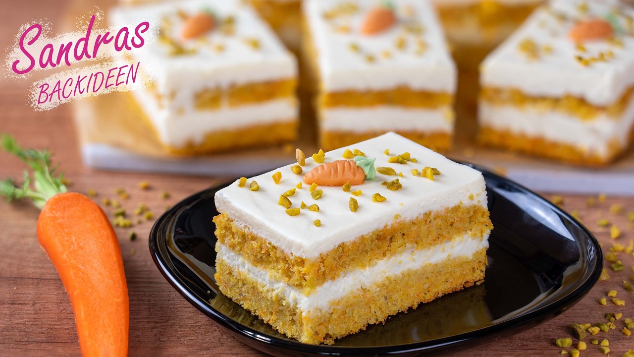 Rüblikuchen selber machen | Einfaches Backrezept zu Ostern