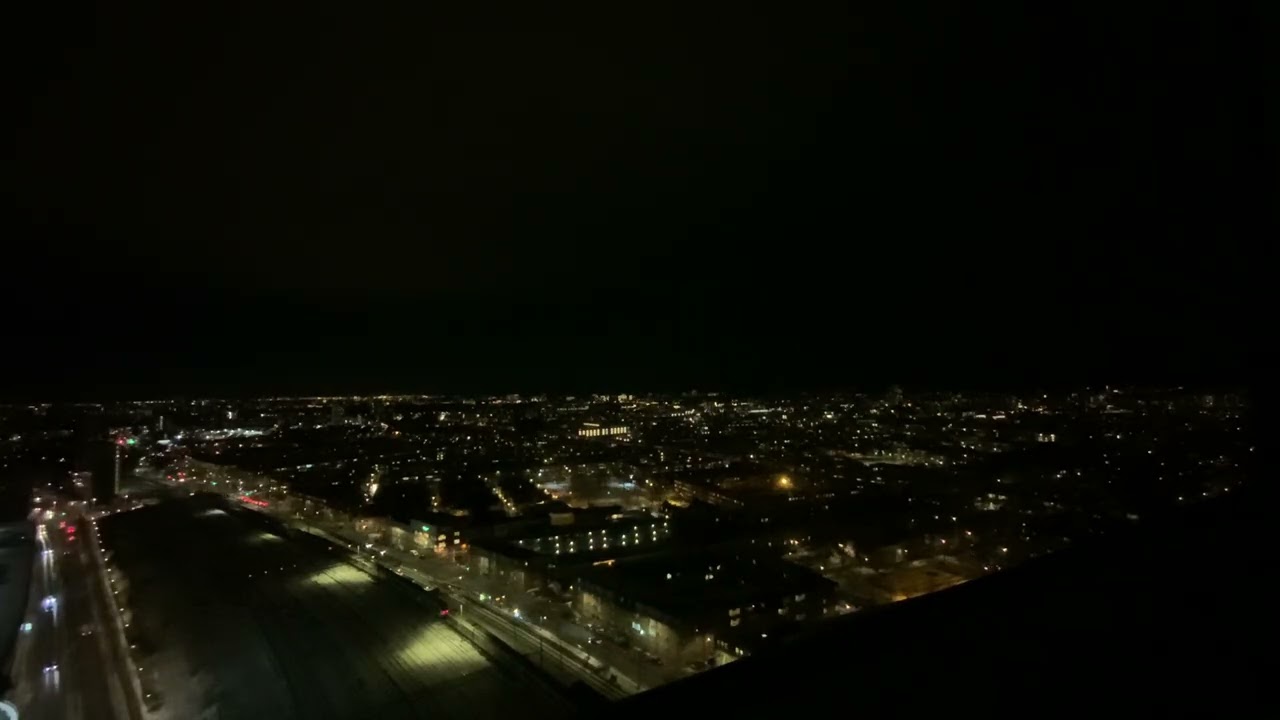 2021, The Hague at night ㅣ Calm City Ambience