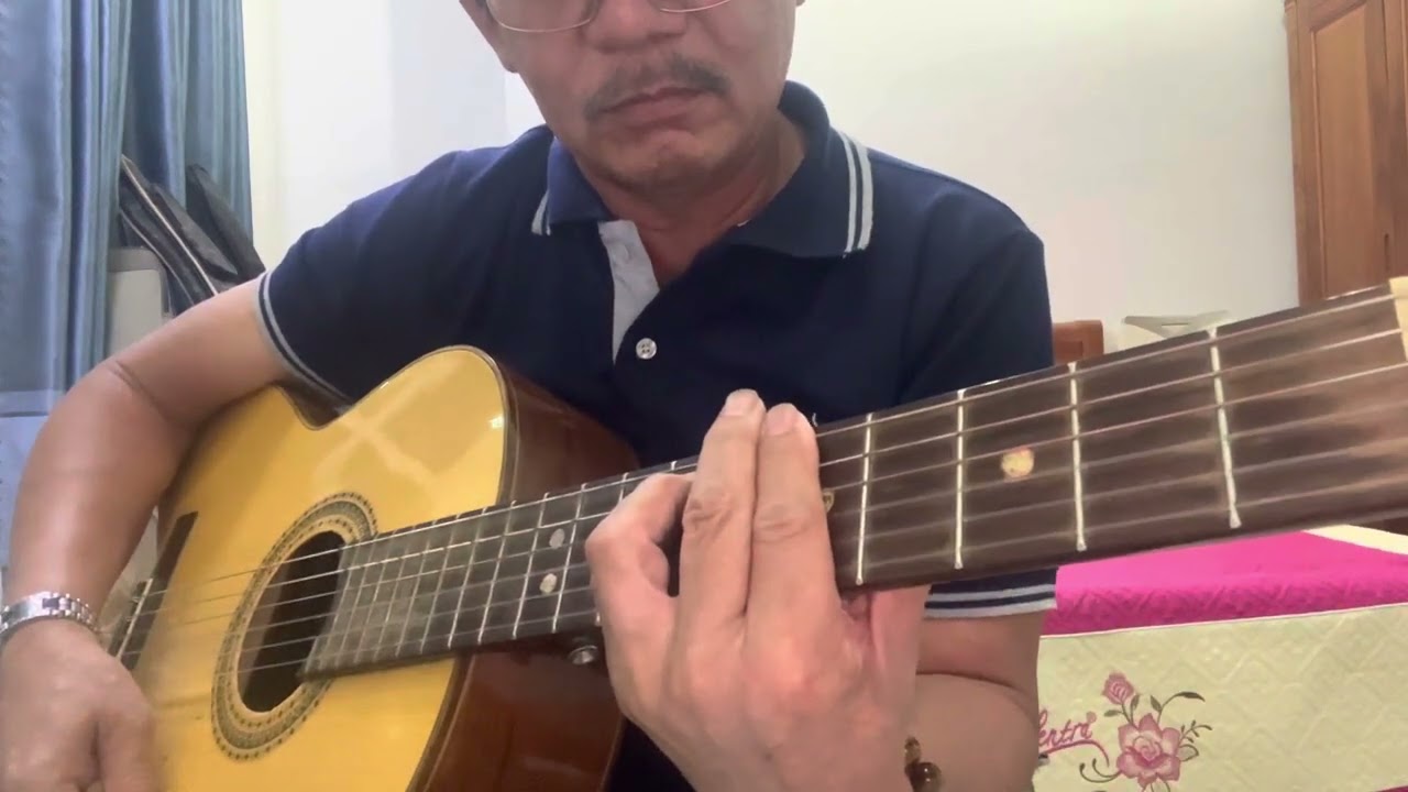 Bài 130: Phương pháp tập cảm âm dễ nhất . Cảm âm trên tông Am. Cách đặt hợp âm tông Am ❤️❤️🎸🎸
