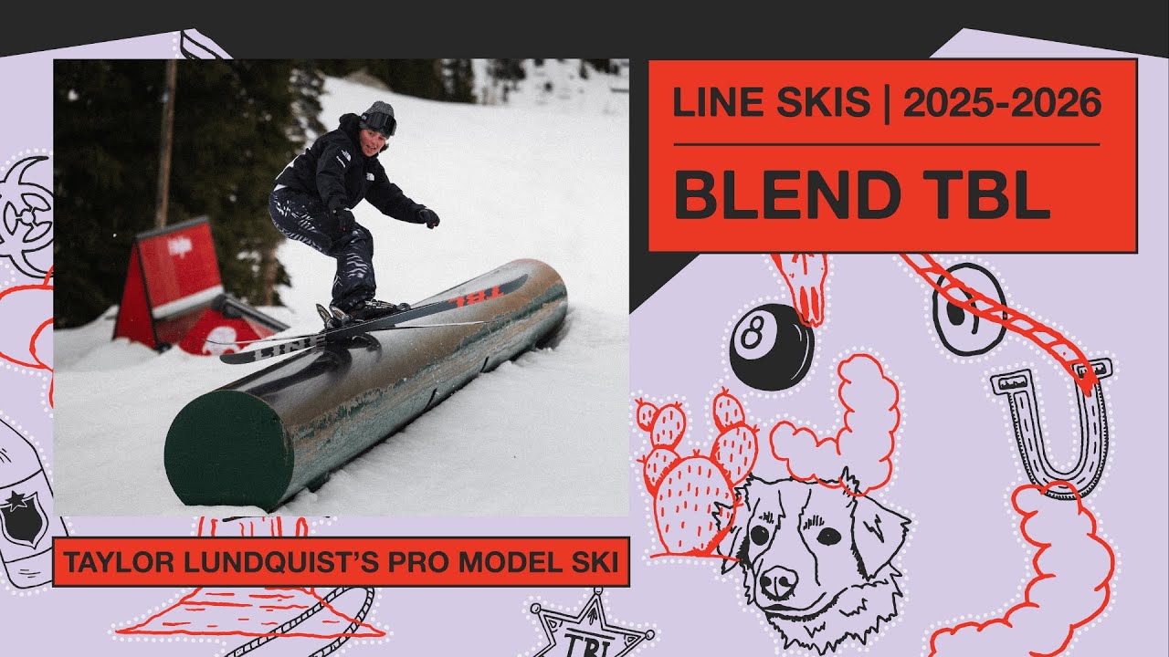 LINE Skis 2026 Blend TBL Skis - Taylor Lundquist's Pro Model Blend