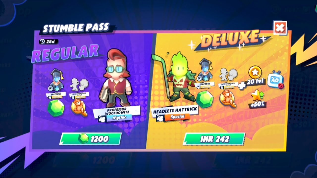 New October 2025 stumble pass #stumbleguys 