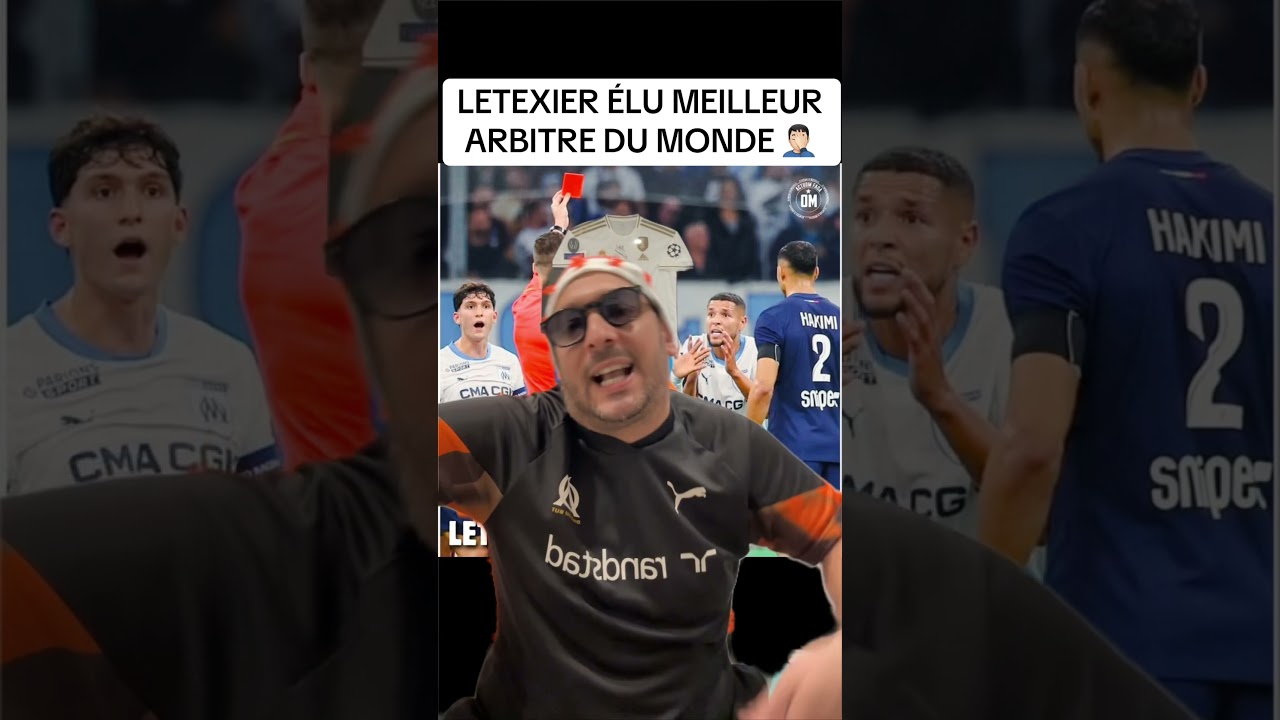 Fran&ccedil;ois LETEXIER &eacute;lu meilleur arbitre du monde &hellip; DU MONNNDE c&rsquo;est une embuscade