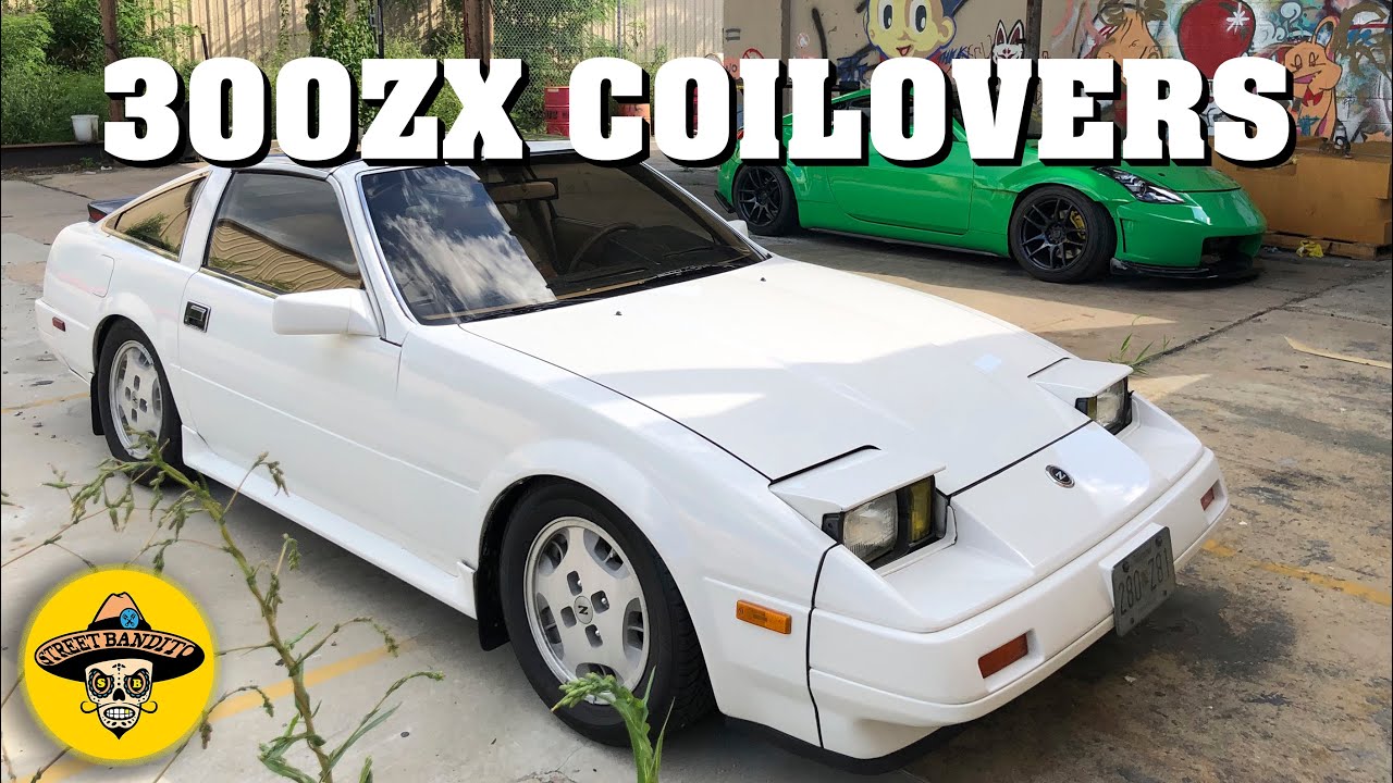 Установка койловеров Nissan 300zx Maxpeedingrods S13 | 4K