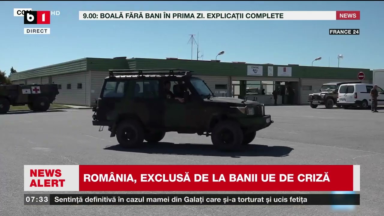 ROMÂNIA, EXCLUSĂ DE LA BANII UE DE CRIZĂ PENTRU APĂRARE_Știri B1TV_31 ian. 2026