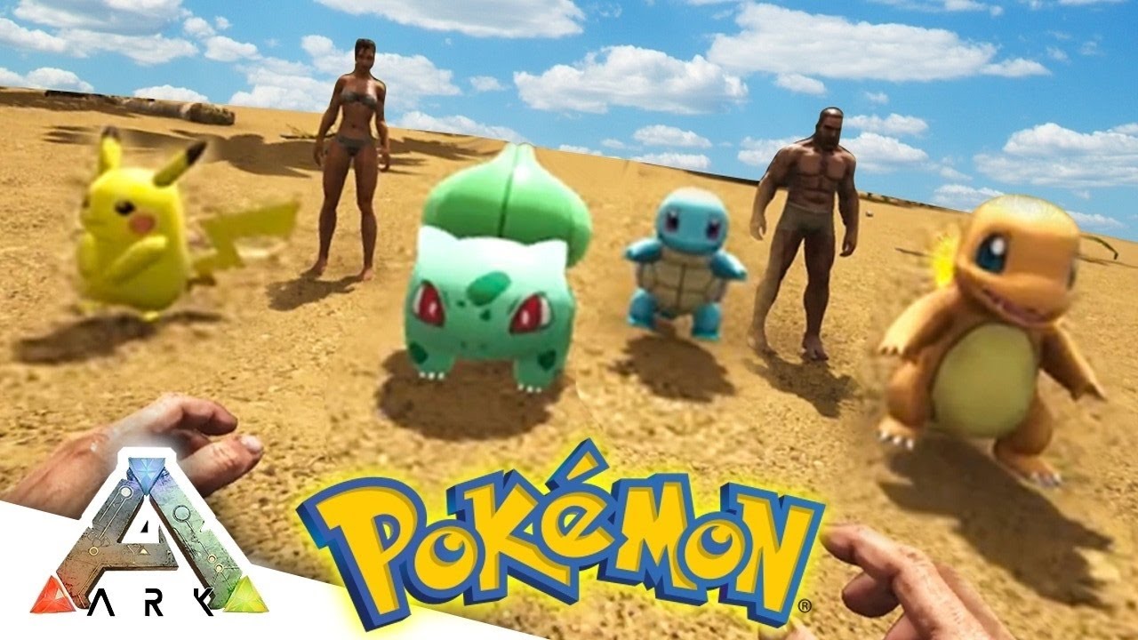 Jonno Learns to Hunt Pokemon! ARK: POKEMON EVOLVED EP 1