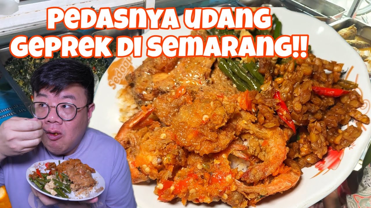 AYAM GEPREK SUDAH BIASA.. INI UDANG GEPREK!! PEDASNYAA GAK MAIN MAIN