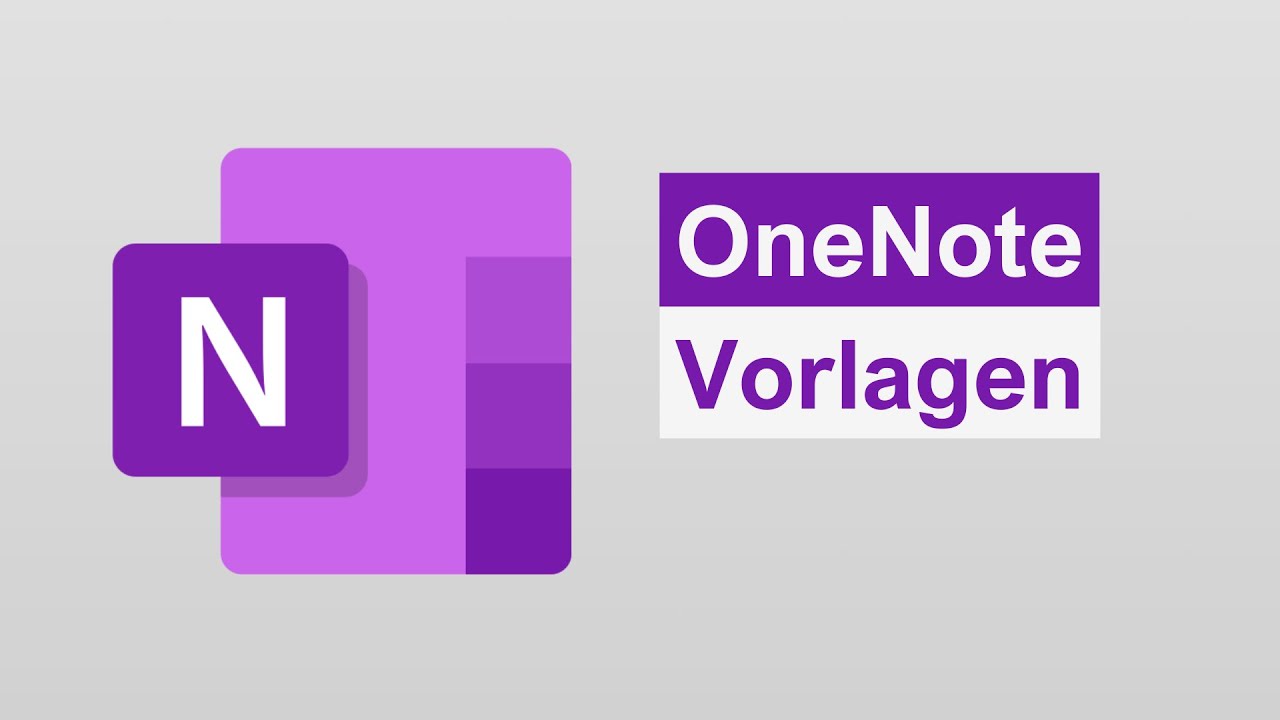 Mit Vorlagen viel Zeit sparen | OneNote Grundlagen