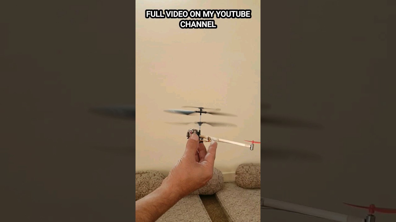 HOW TO MAKE DIY RC HELICOPTER AT HOME #easyexperimentus #how #drone #fpv #rc #rchelicopter #kids