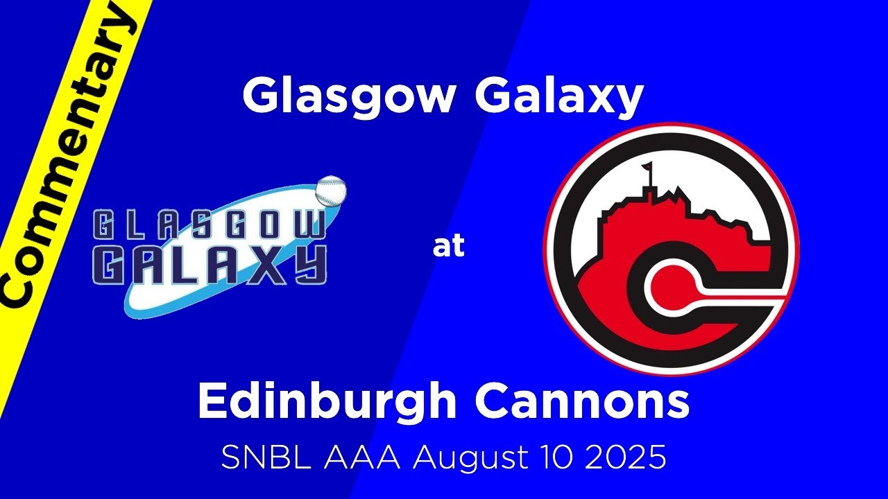 Galaxy @ Cannons, August 10th 2025 (Scottish National Baseball League AAA)