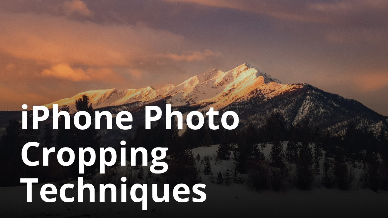 Освойте скрытое искусство кадрирования фотографий на iPhone