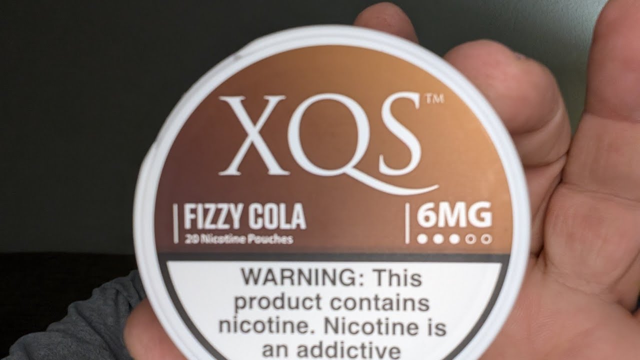 Обзор никотиновых пакетиков XQS Fizzy Cola
