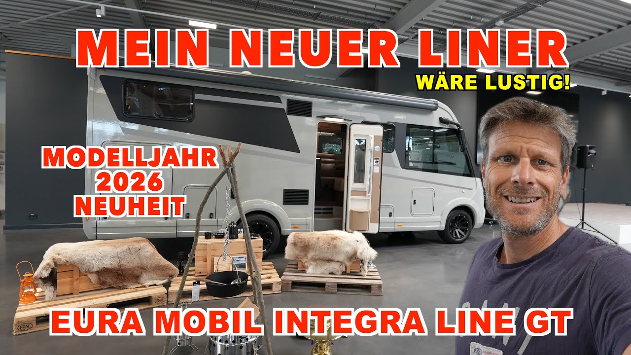 Eura Mobil in ziemlich cool🙂! Integra Line GT | Neuheit MJ 2026 | Aquarium Gefühl und eine Idee!