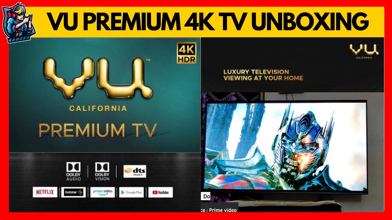 Vu Premium Android 164cm (65inch) Ultra HD (4k) LED Smart TV (65pm) - Vu Premium Android tv 2020