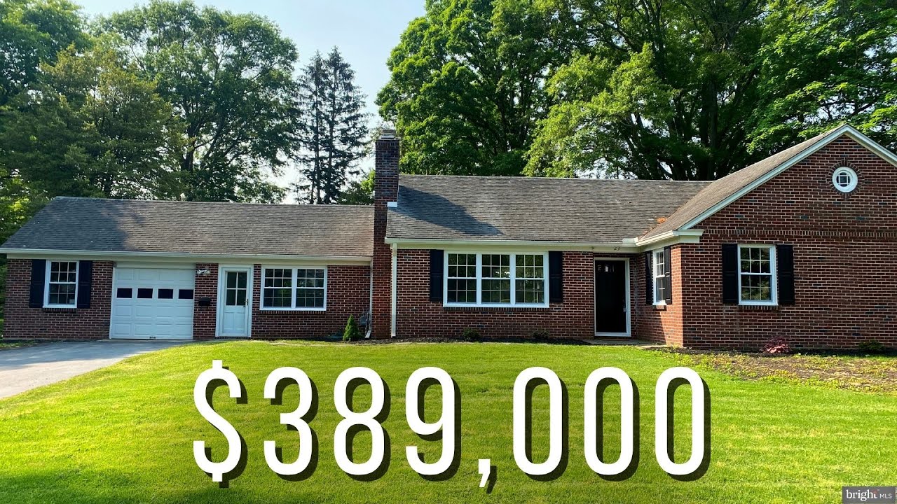NEW Jersey House to | RANCHER | 3 Bedrooms | Newly Renovated | Woodstown | 1884 sqft | 2 Baths