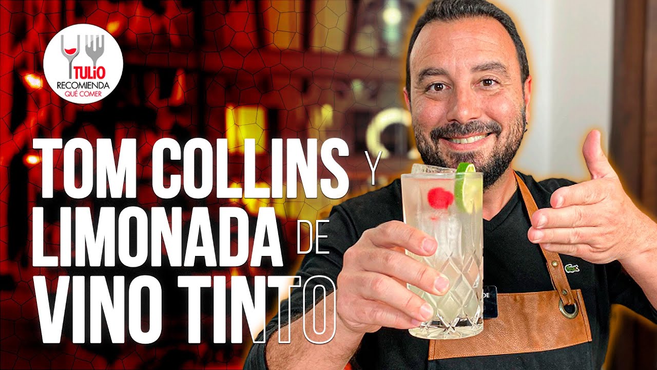 Tom Collins y limonada de vino tinto: ¡Una receta refrescante y única! | Tulio Recomienda