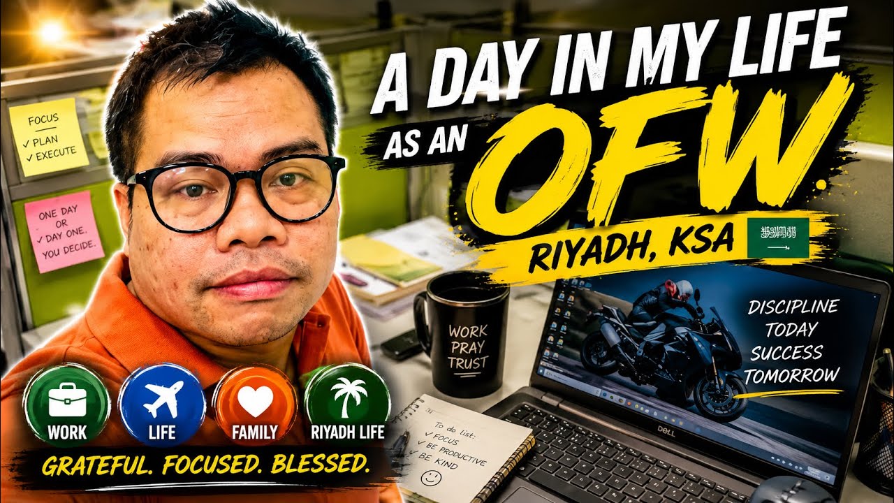 A day in my life as a ofw (KSA)