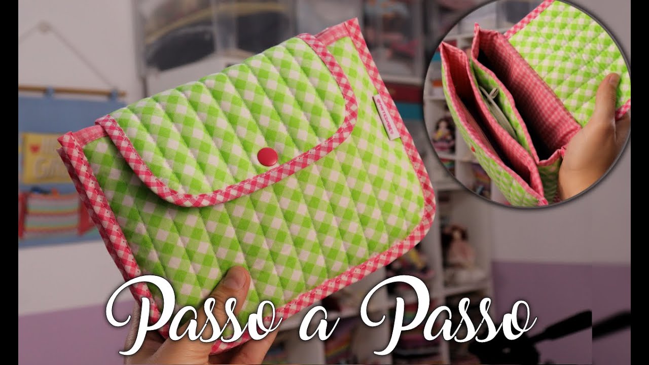 Necessaire Dupla (Muito Fácil!) | Passo a Passo