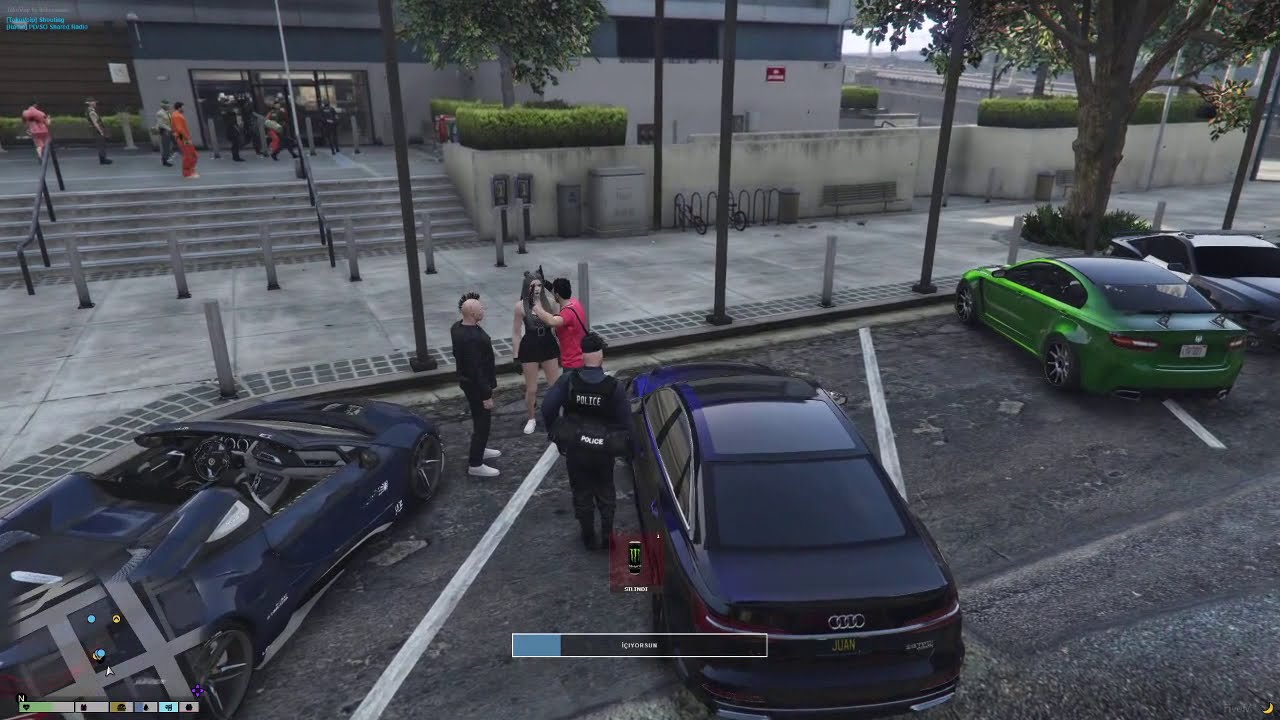 TUGAY GÖK GTA 5 POLİSLİK GÖREVİ PART 57 (KAPORTACI CUMA ALİ USTAYA GÖTÜR DÜZELİR)