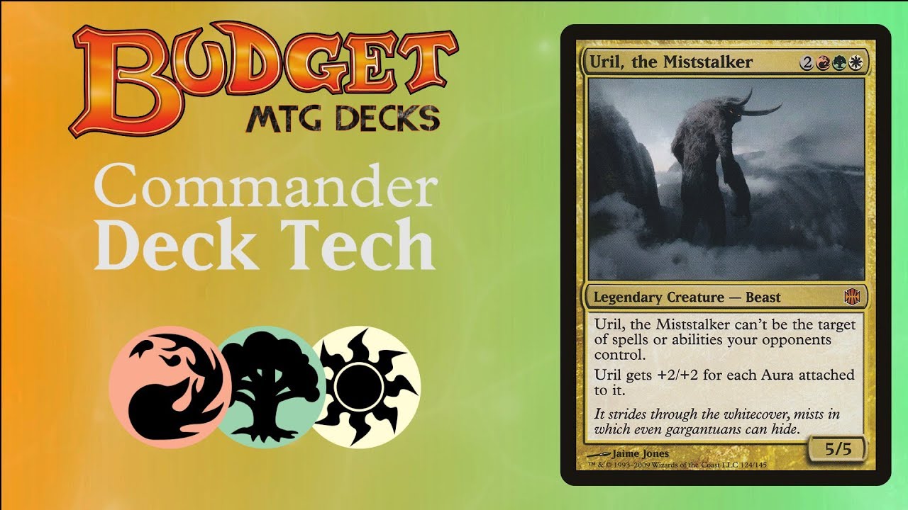 Budget Uril, the Miststalker - EDH/Commander AURAS