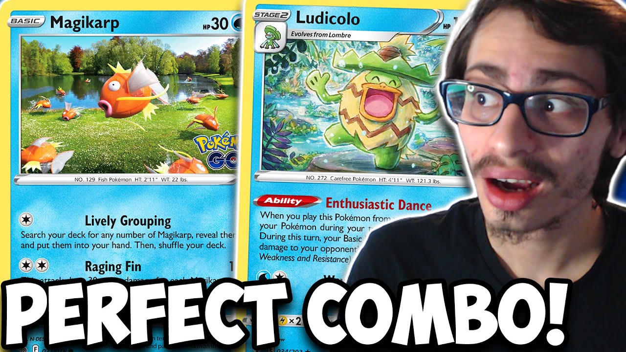 Ludicolo Is Actually PERFECT With Magikarp! Easily Take One Hit KOs! PTCGO